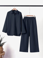 Denice™ Conjunto Elegante Casual de Dos Piezas