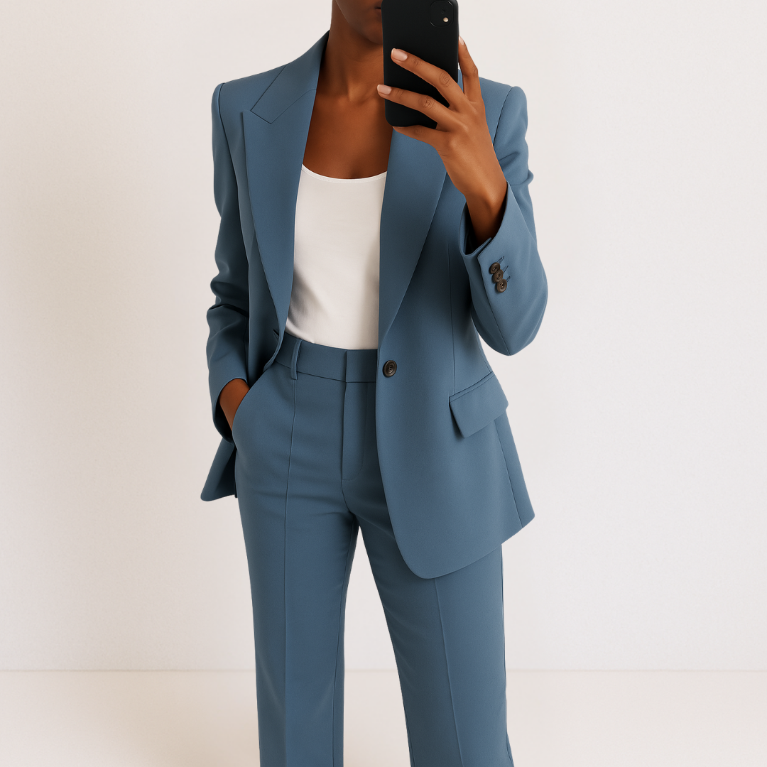 Melynda™ Conjunto Elegante de Dos Piezas