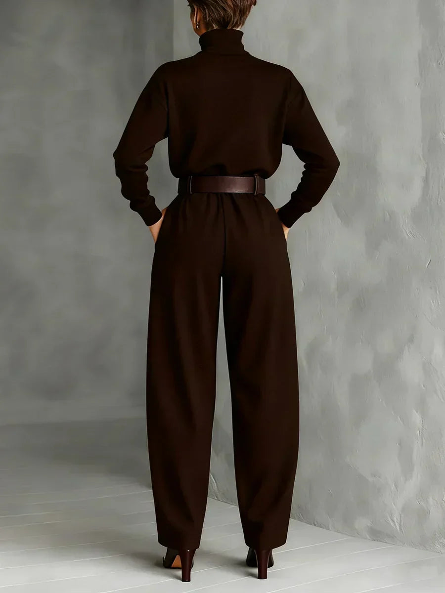 Conjunto Elegante Jessica™: Top Chic y Pantalones Rectos