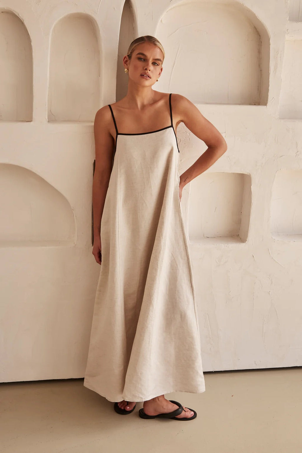 Aura - Vestido con tirantes