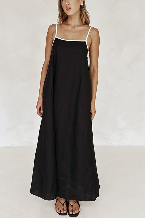 Aura - Vestido con tirantes