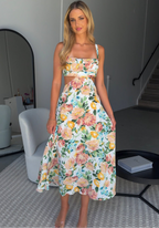 VESTIDO MAXI  - ESTAMPADO FLORAL