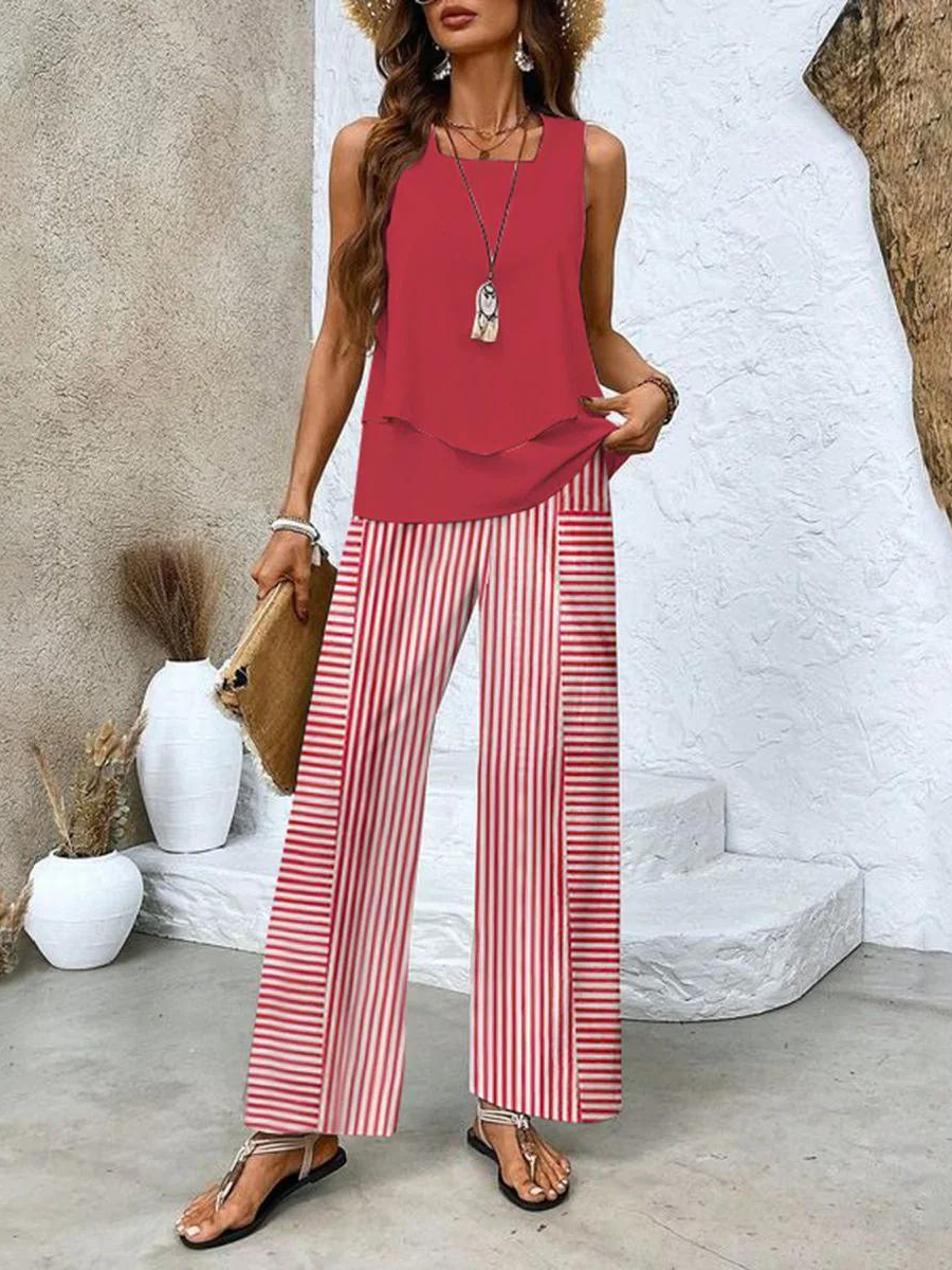 Juliette™ Conjunto Elegante de Dos Piezas