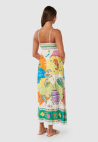Adaia - Midi vestido estampado