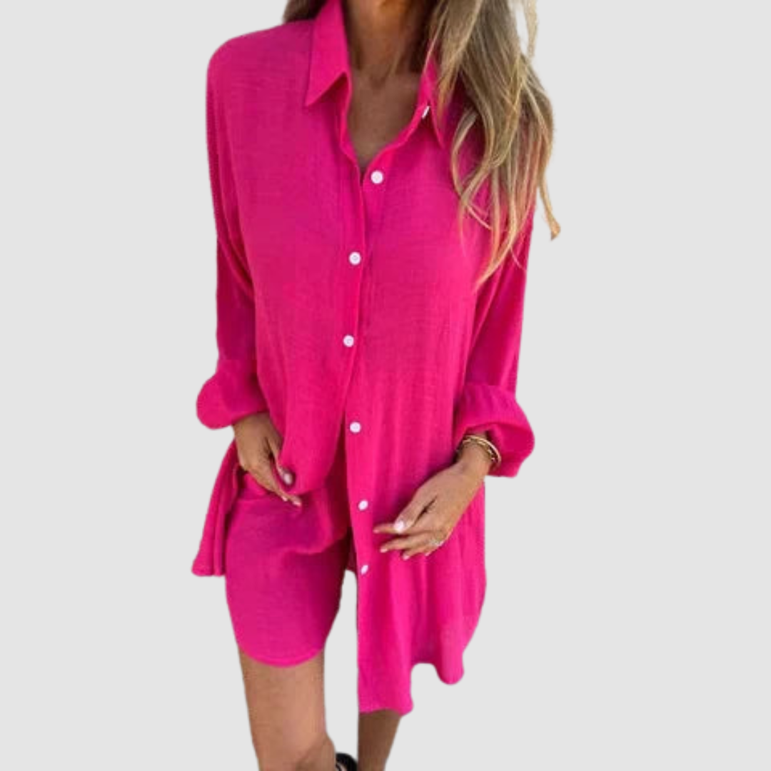 Gennie™ Conjunto Elegante de Dos Piezas