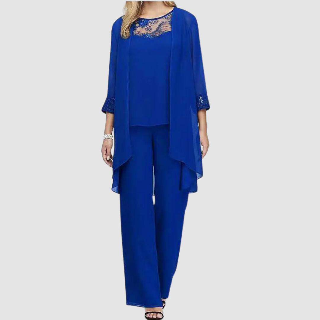 Iva™ Conjunto Elegante de Tres Piezas