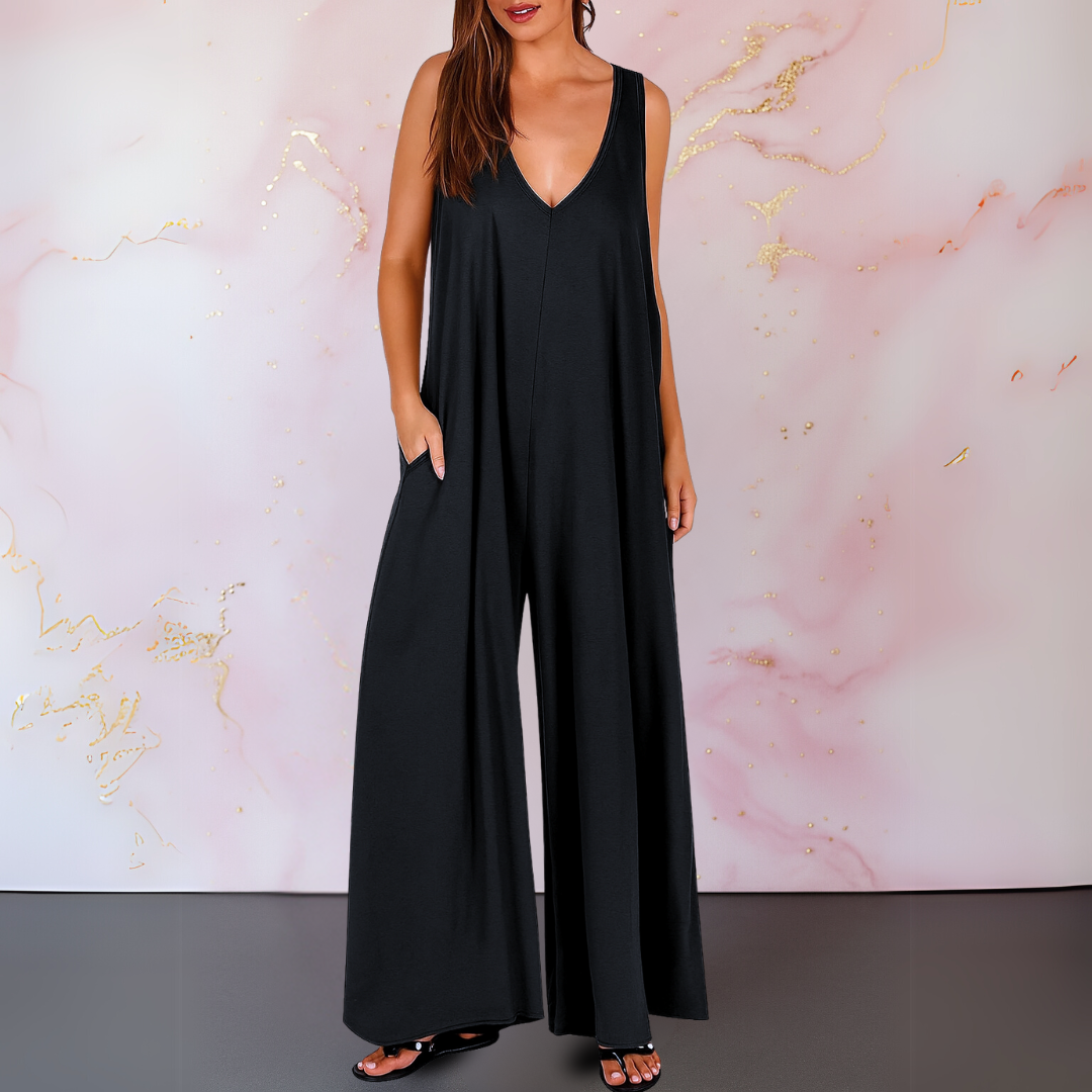 Nella™ Mono Acogedor con Escote en V