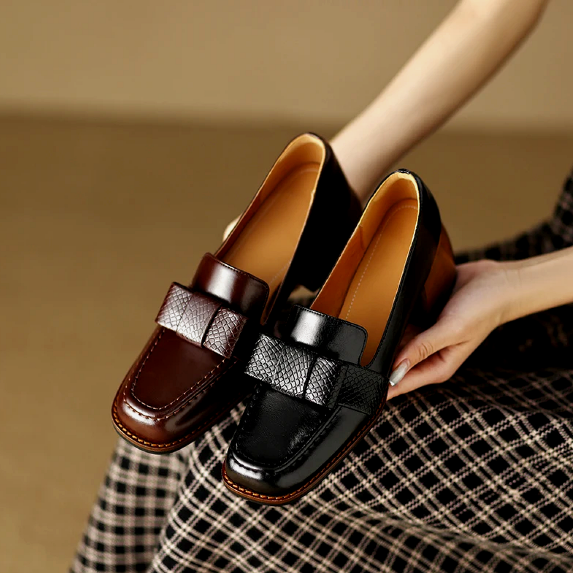 Contessa | Mocasines Slip-On con Nudo