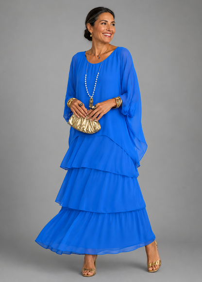 Lara™ Abito Maxi Fluido Elegante