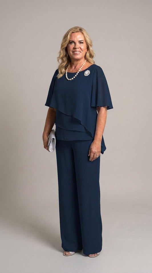 Wynonna™ Conjunto Elegante de Dos Piezas