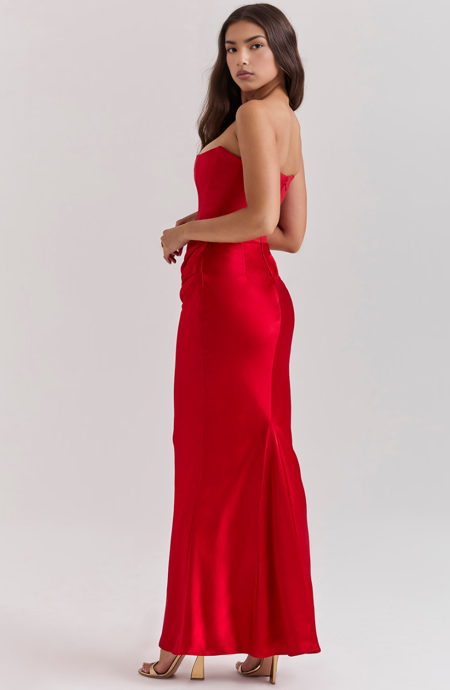 Eden | Vestido de Satén Pulido