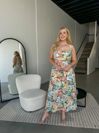 VESTIDO MAXI  - ESTAMPADO FLORAL