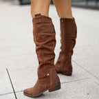 Zavira | Botas de Ante Elegantes y Cálidas para Mujeres