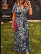 Elis – Vestido largo y vaporoso con estampado floral