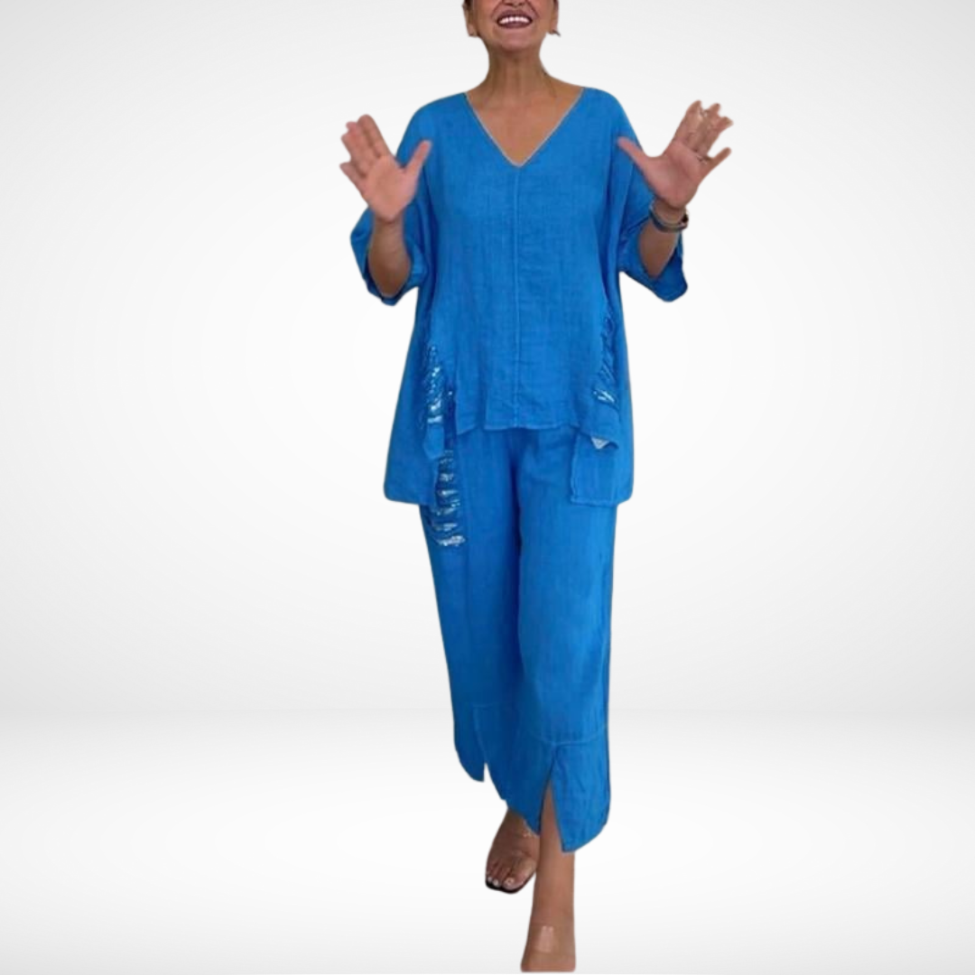 Conjunto de verano chic de dos piezas Briella™