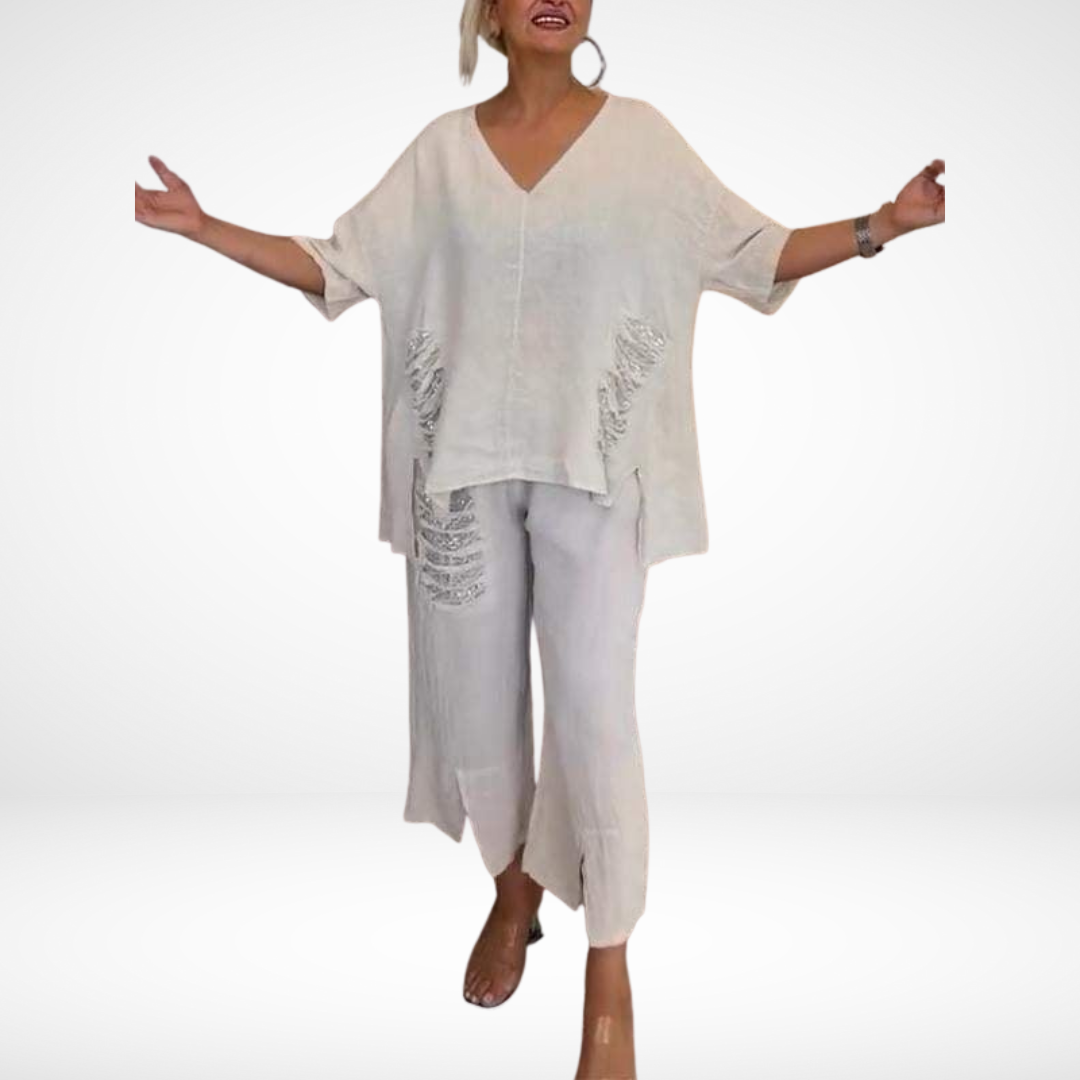 Conjunto de verano chic de dos piezas Briella™