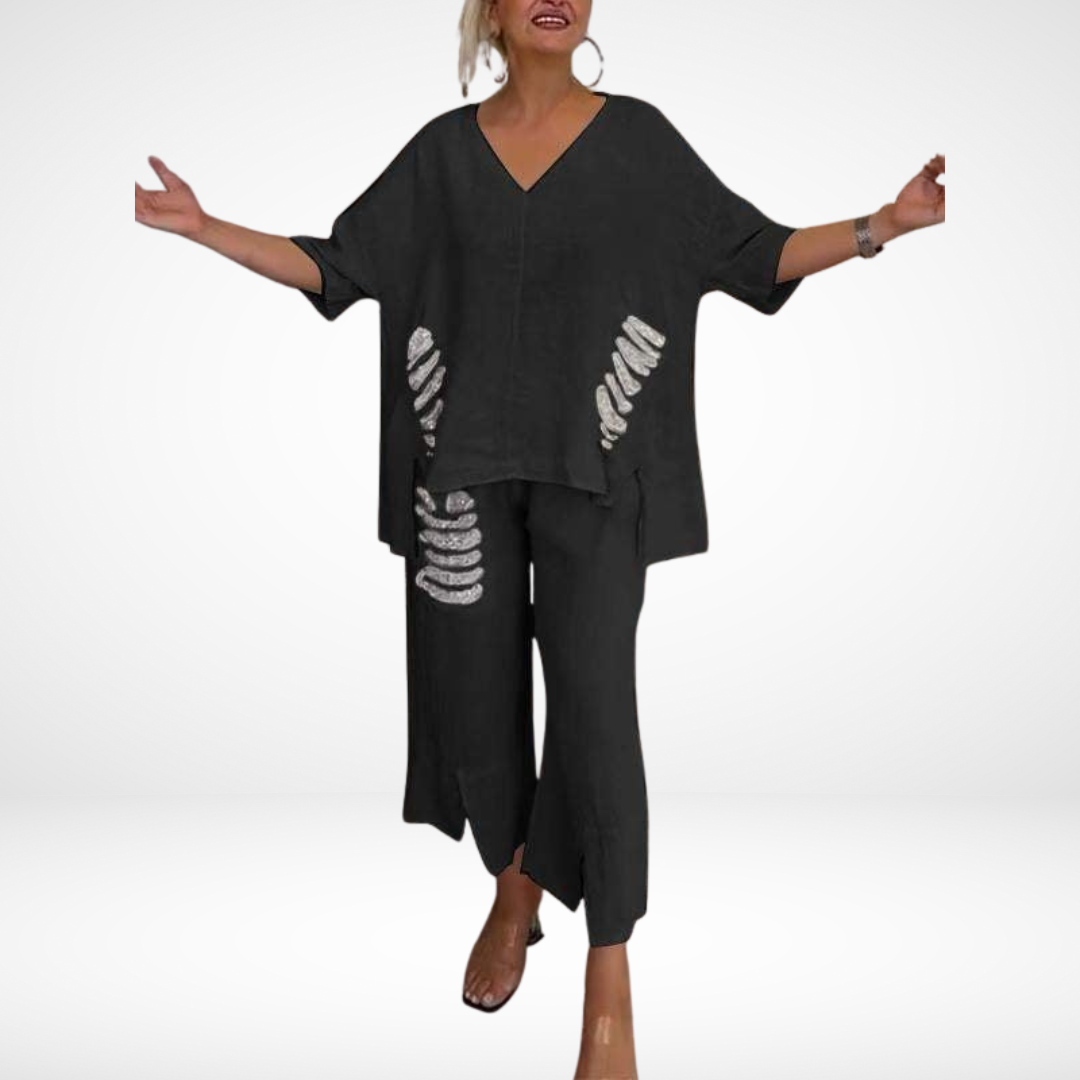 Conjunto de verano chic de dos piezas Briella™