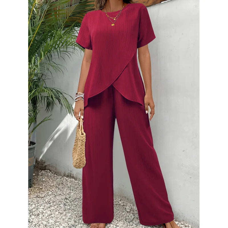 Conjunto Lorrina™ Elegante y Cómodo de Dos Piezas