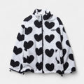Maja – abrigo reversible con corazones