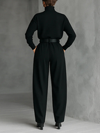 Conjunto Elegante Jessica™: Top Chic y Pantalones Rectos