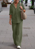 Denice™ Conjunto Elegante Casual de Dos Piezas