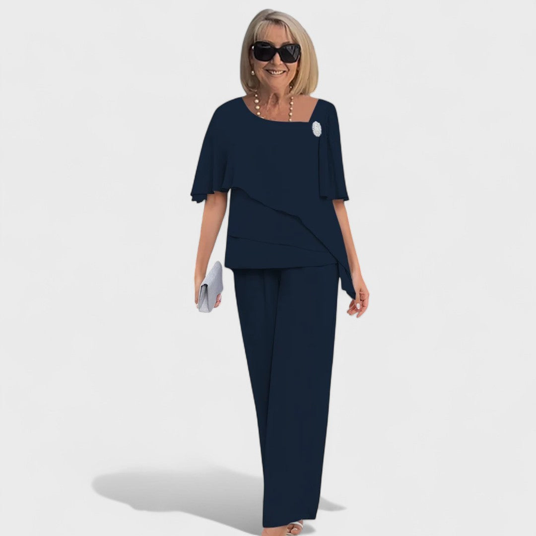 Wynonna™ Conjunto Elegante de Dos Piezas