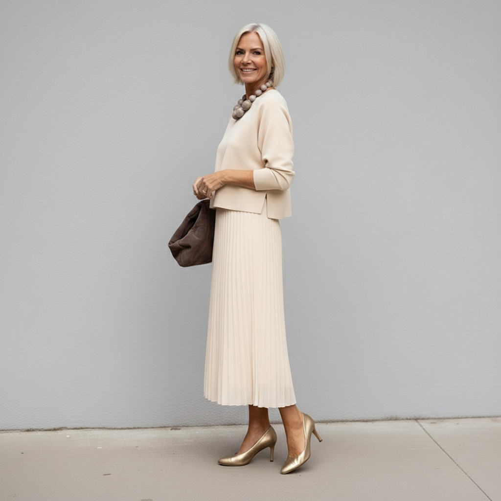Emmie™ Conjunto Elegante de Dos Piezas
