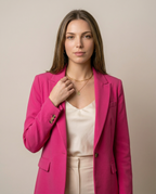 PAULA™| BLAZER CASUAL CON BOLSILLOS DELANTEROS