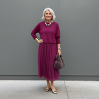 Emmie™ Conjunto Elegante de Dos Piezas