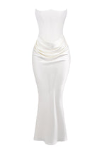 Niza | Vestido largo de satén