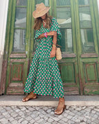 Flora - Vestido largo estampado