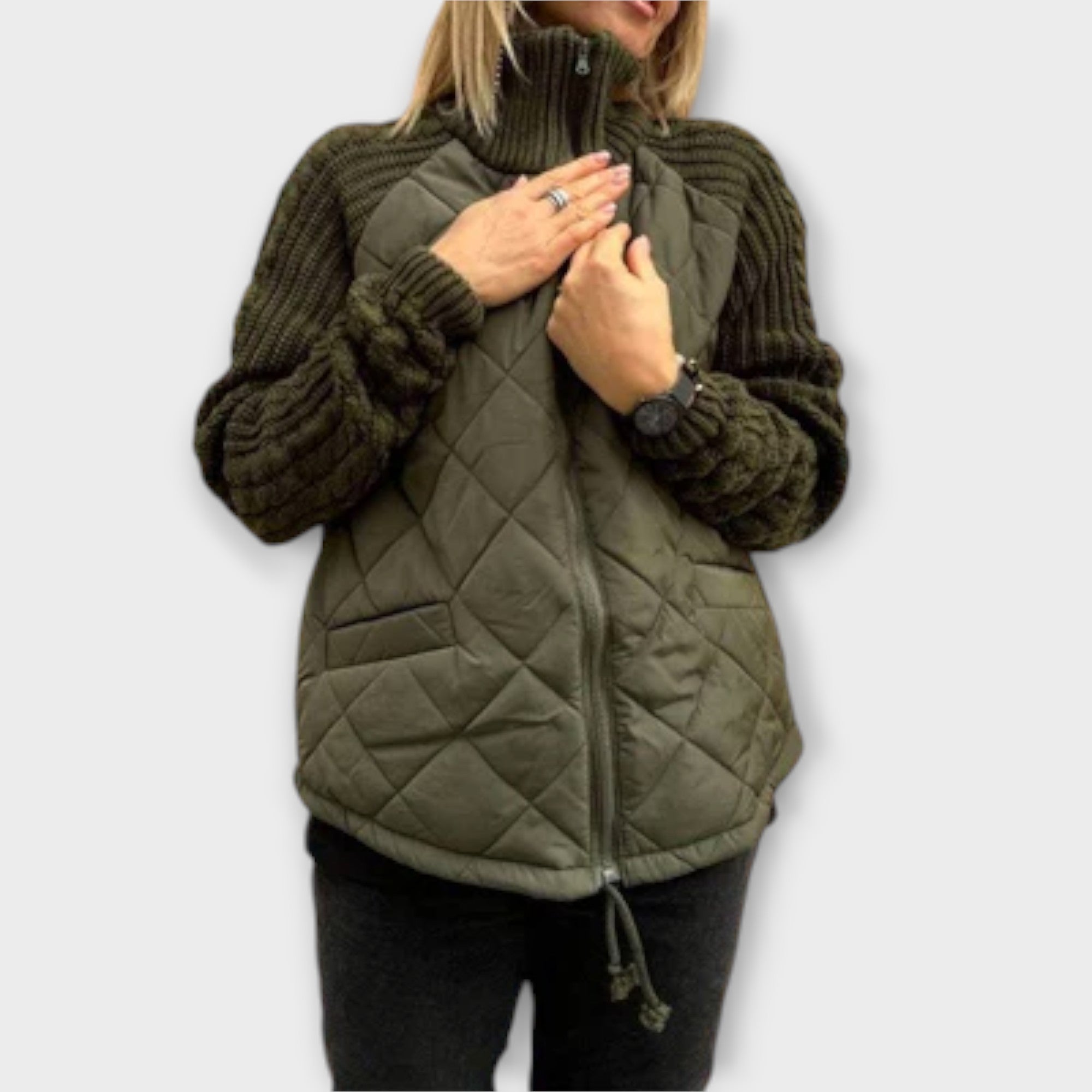 Valerie - Chaqueta con cuello alto