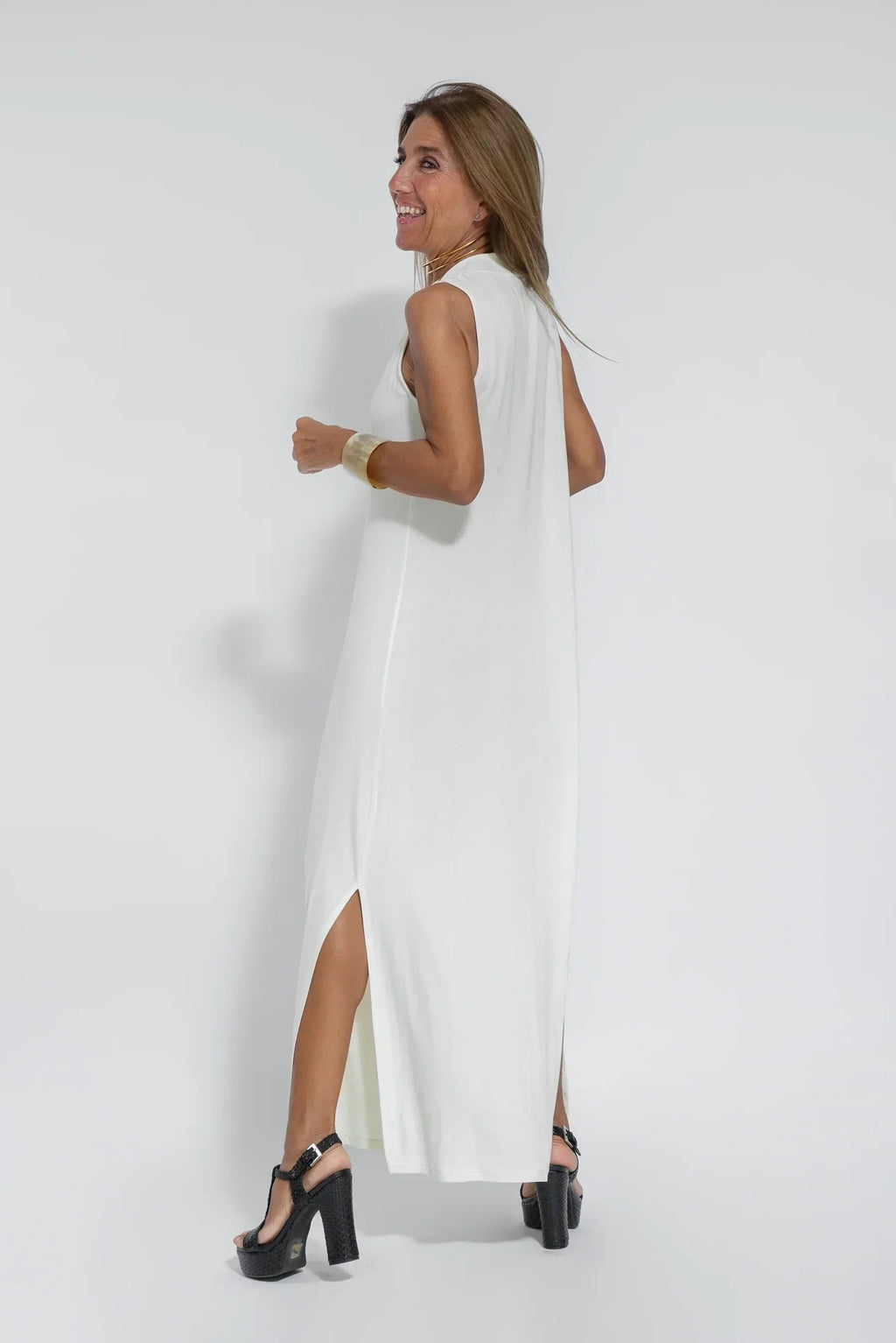 Aroa - Conjunto de vestido y chaleco