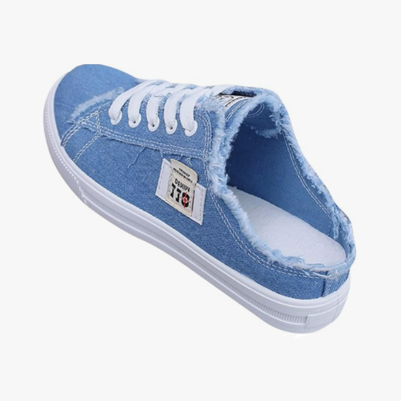 Norvella – Zapatillas Mule Denim para Mujer