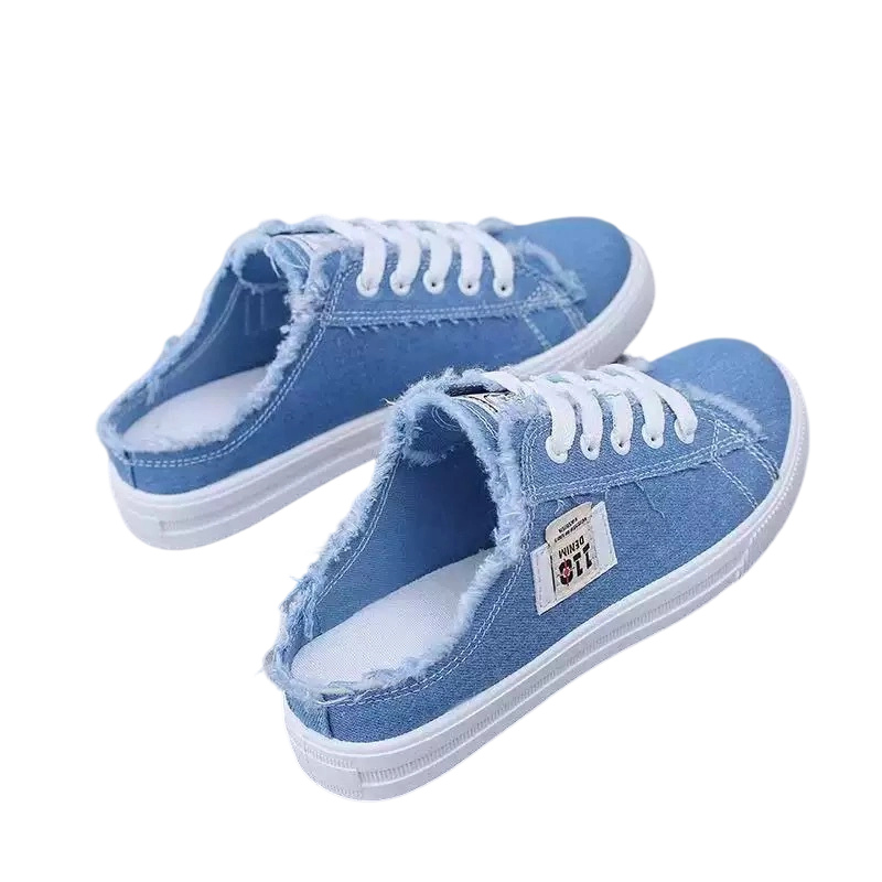 Norvella – Zapatillas Mule Denim para Mujer