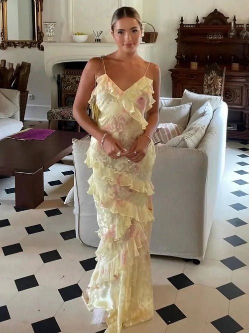 Beatrice | Vestido Soñado con Volantes